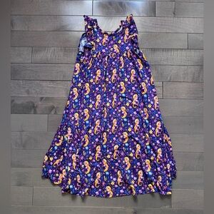 Little Snuggles Rapunzel Princess Print Dress